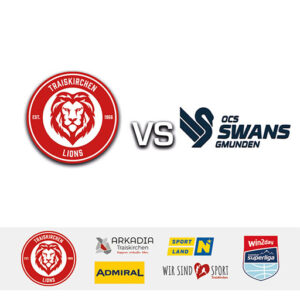 17.Spieltag Arkadia Traiskirchen Lions vs OCS Swans Gmunden